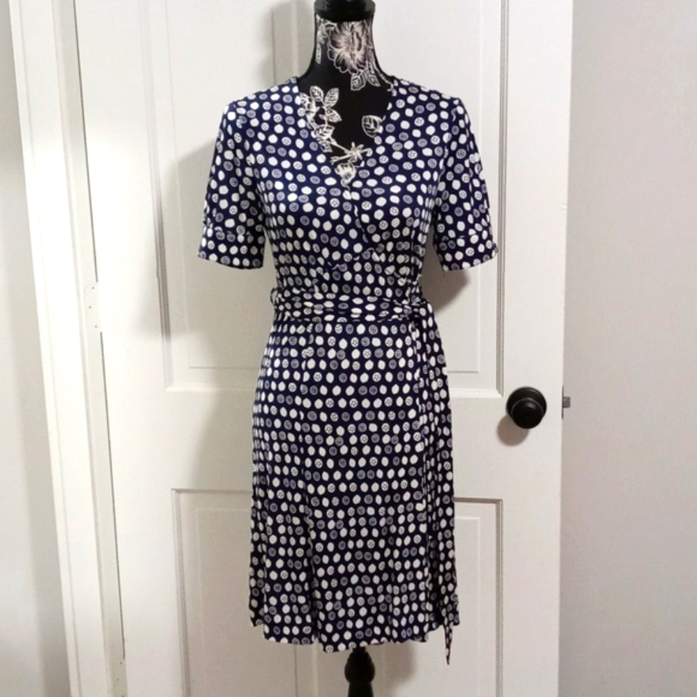 💙RARE Lilly Pulitzer💙 - Downie Silk Knit Wrap Dress